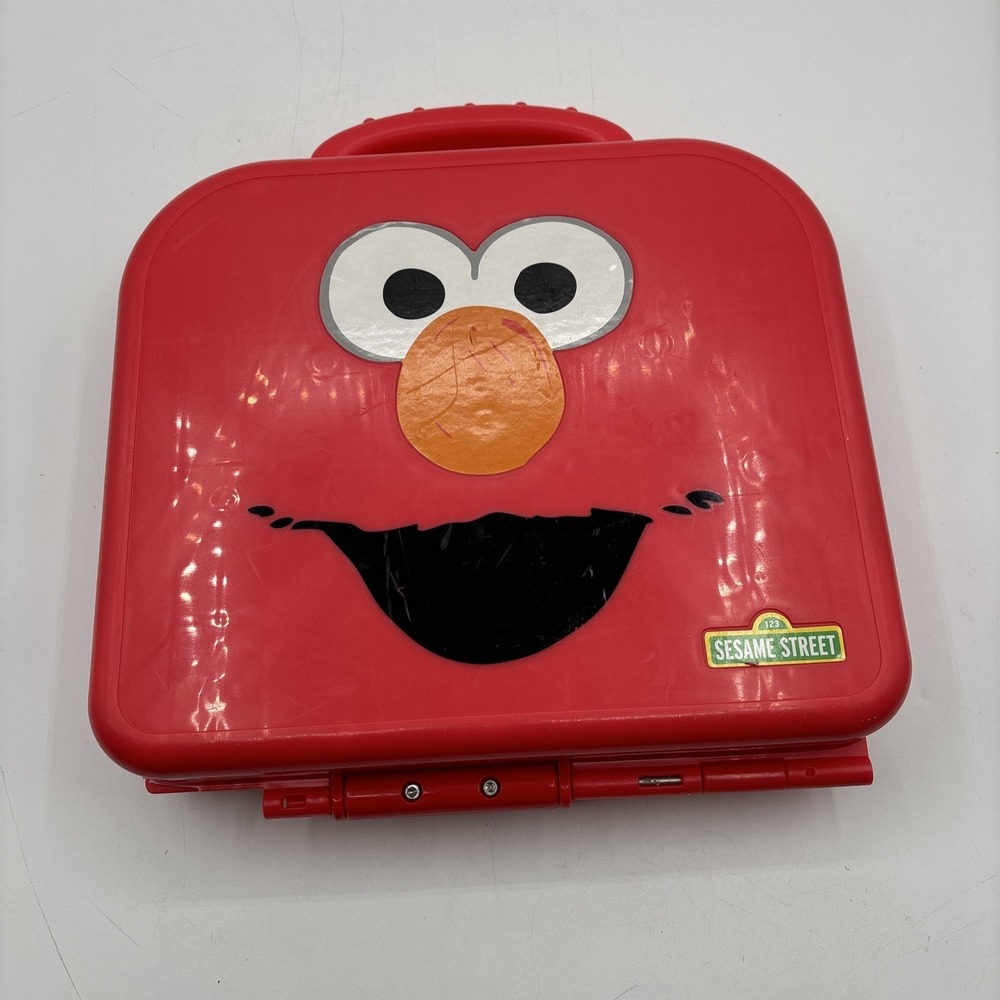 Sesame Street Elmo On The Go Alphabet ABC‎ Puzzle Carry Case Preschool Baby Toy